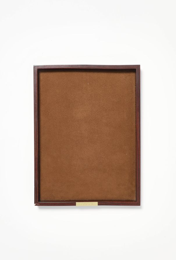 Gucci Lacquered Oak Deco Tray - 1