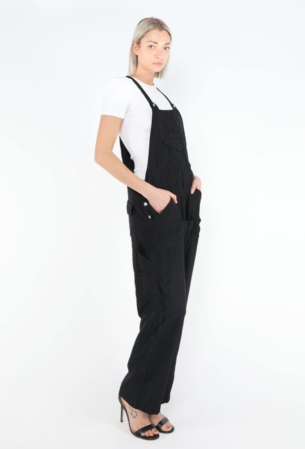 Balenciaga 2003 Silk Utility Overalls - 4