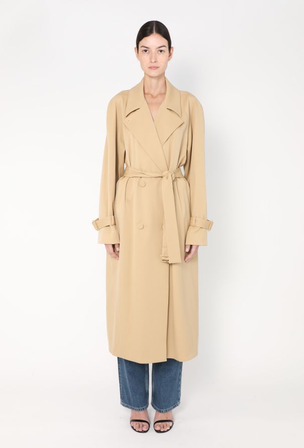 The Row Classic Belted Gabardine Trench - 1
