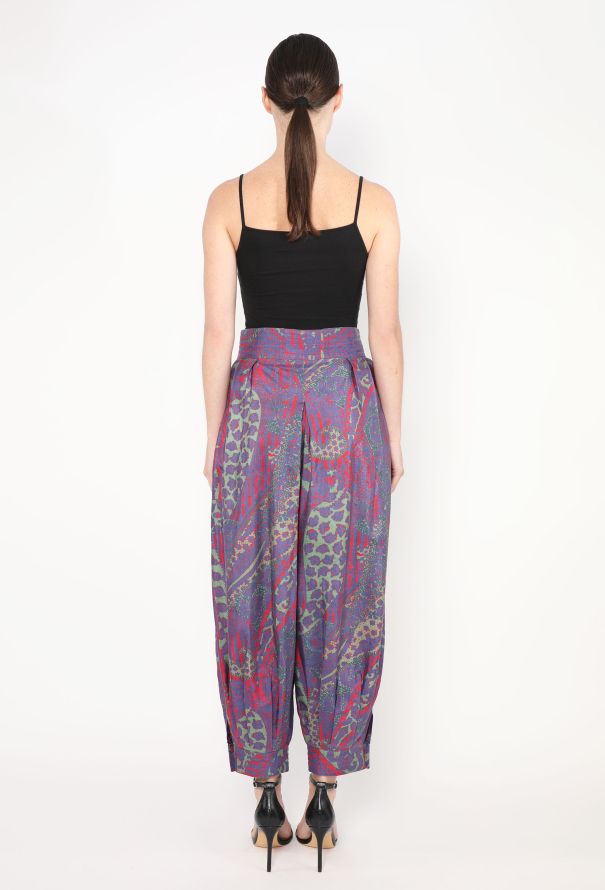 Saint Laurent Vintage Paisley Harem Ensemble - 7 Saint Laurent Vintage Paisley Harem Ensemble - 7