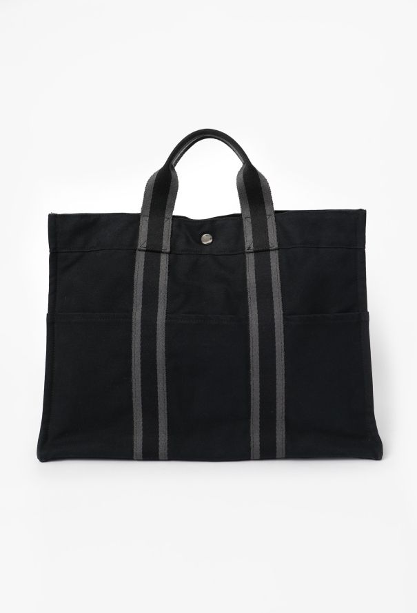Hermès Black MM Tote Bag - 1