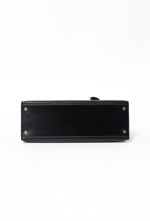 Hermès STUNNING Black Box Kelly Sellier 32 - 8