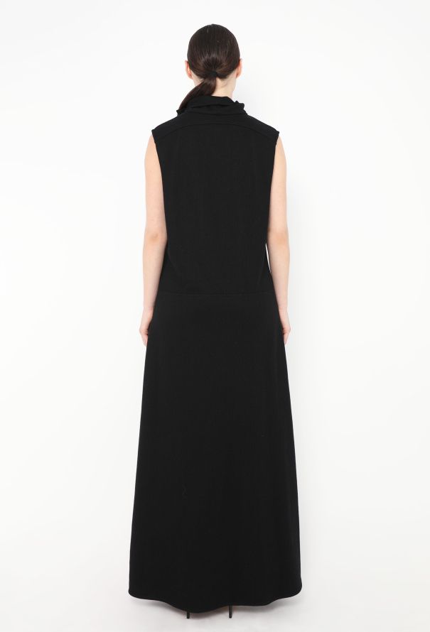 Jil Sander 2023 Draped High-Neck Gown - 7
