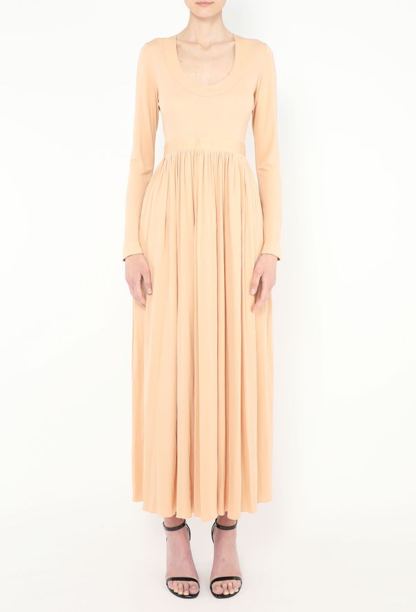 Céline S/S 2016 Pleated Crêpe Dress - 4