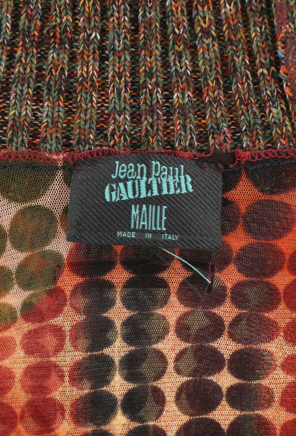 Jean Paul Gaultier ICONIC F/W 1995 Cyberdot Mesh Dress - 5