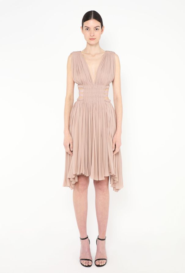 Alaïa RARE 2004 Ruched Goddess Dress - 3