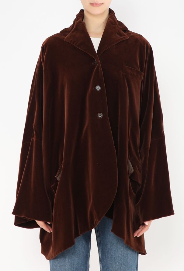 Romeo Gigli Early '90s Velvet Opera Coat - 3