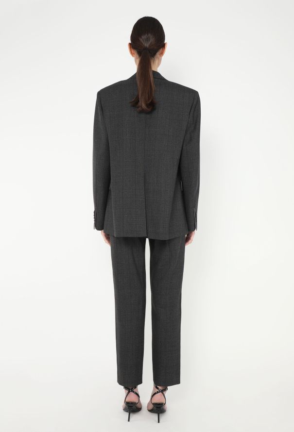 Calvin Klein F/W 2017 Pinstripe Checkered Suit - 6