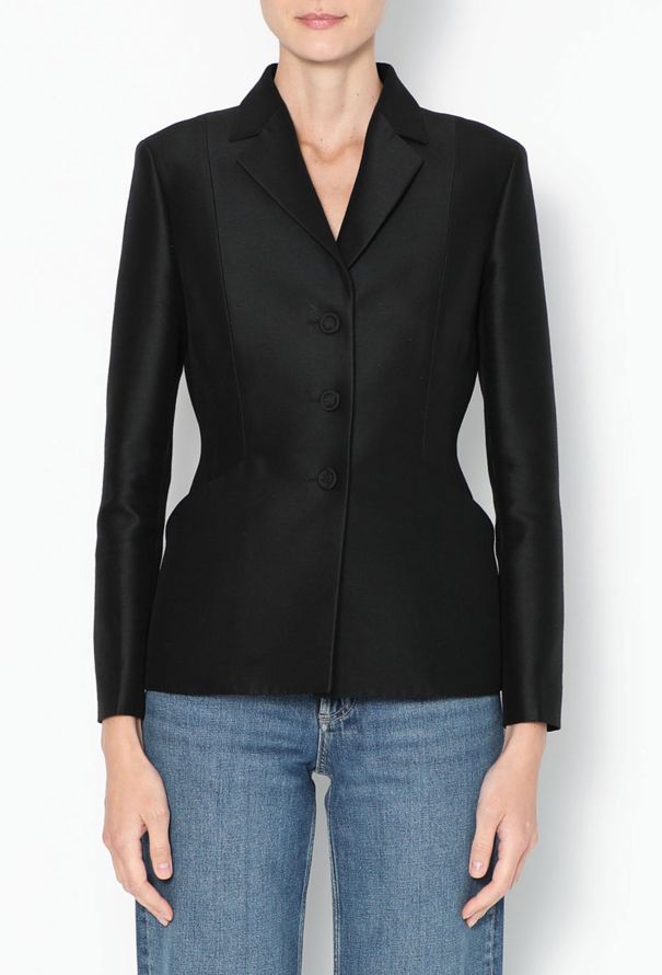 Dior 2021 Classic Silk Bar Jacket - 1