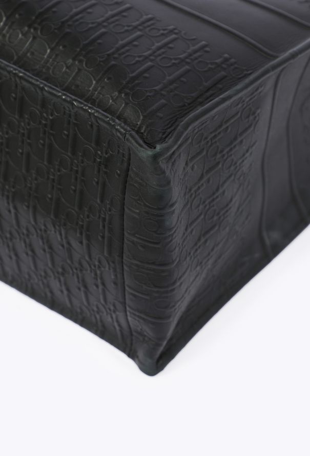Dior Oblique Jacquard Leather Large Book Tote - 8