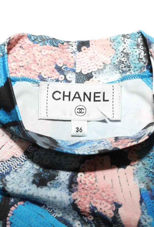 Chanel 2019 Trompe l’Œil Scuba Top - 4 Chanel 2019 Trompe l’Œil Scuba Top - 4