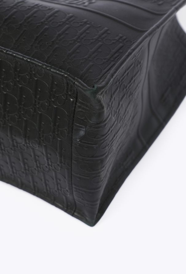 Dior Oblique Jacquard Leather Large Book Tote - 10