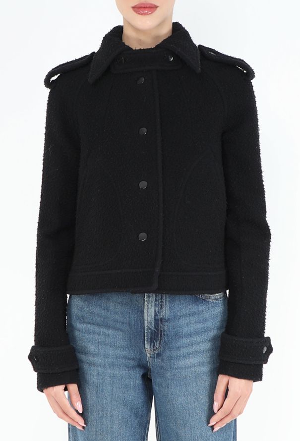 Balenciaga FW 2003 Textured Swing Jacket - 1