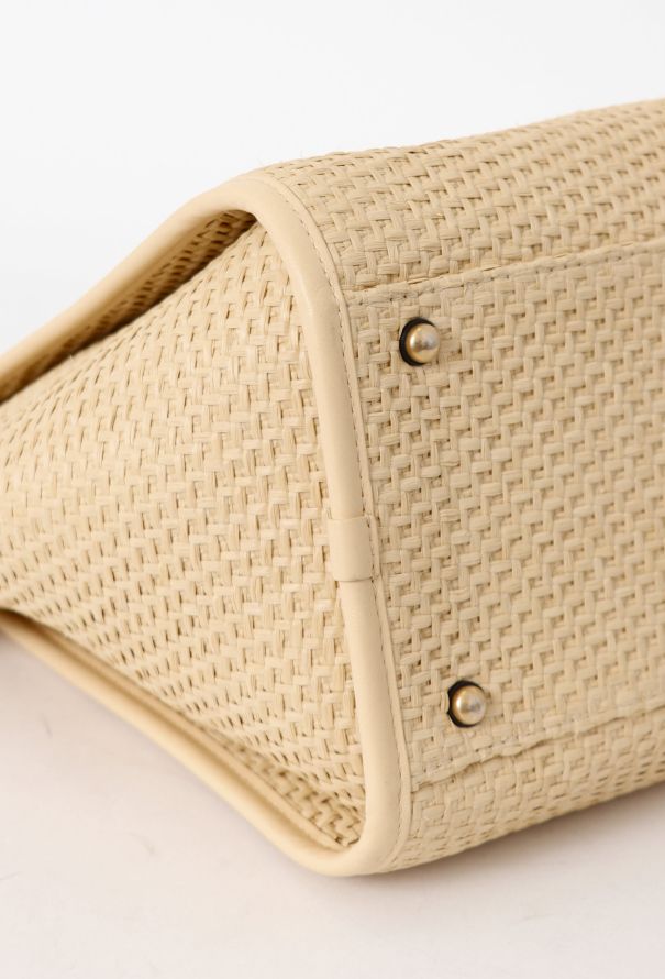 Chanel Raffia Medium Deauville Tote Bag - 9 Chanel Raffia Medium Deauville Tote Bag - 9