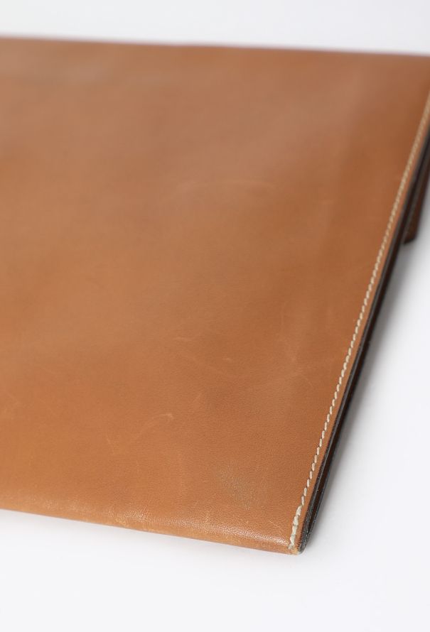 Hermès Vintage Gold Box Rio Clutch - 10