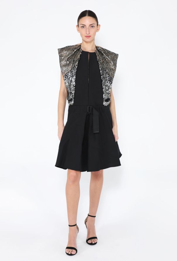 Balenciaga Resort 2012 Fluted Sequin Dress - 1