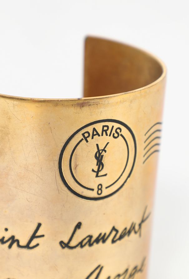 Saint Laurent 2008 'Postcard From Paris' Cuff - 4