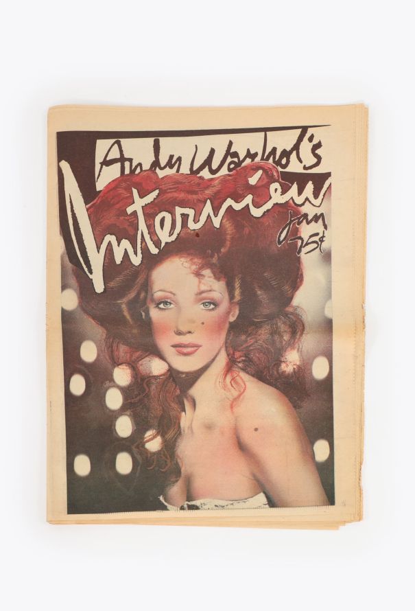 Interview Magazine Marisa Berenson, January 1976 Issue - 1