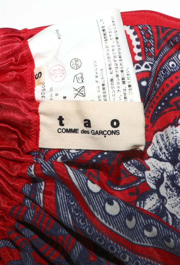 Comme des Garçons Tao 2009 Bandana Printed Skirt - 5