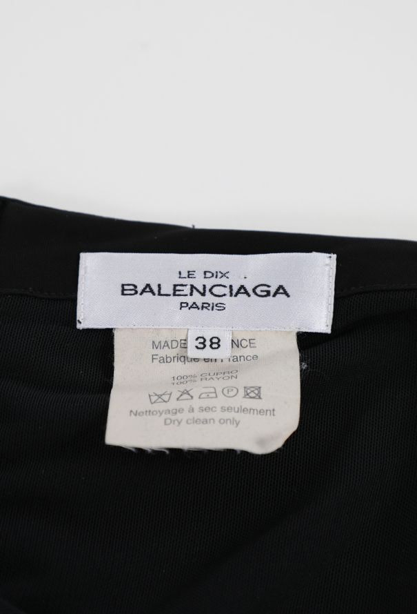 Balenciaga Le Dix 2001 Strapless Bustier Gown - 5