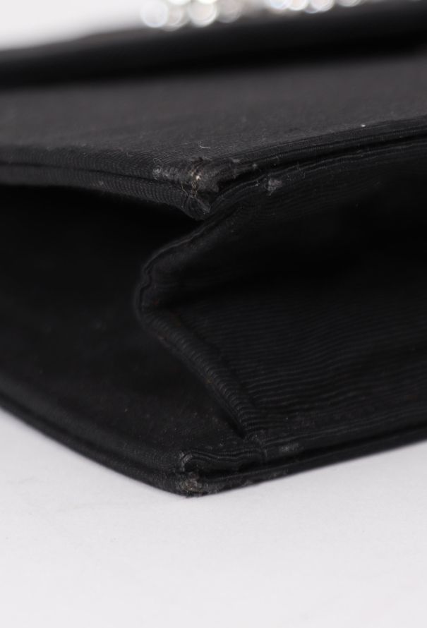 Saint Laurent '80s Black Couture Clutch - 10