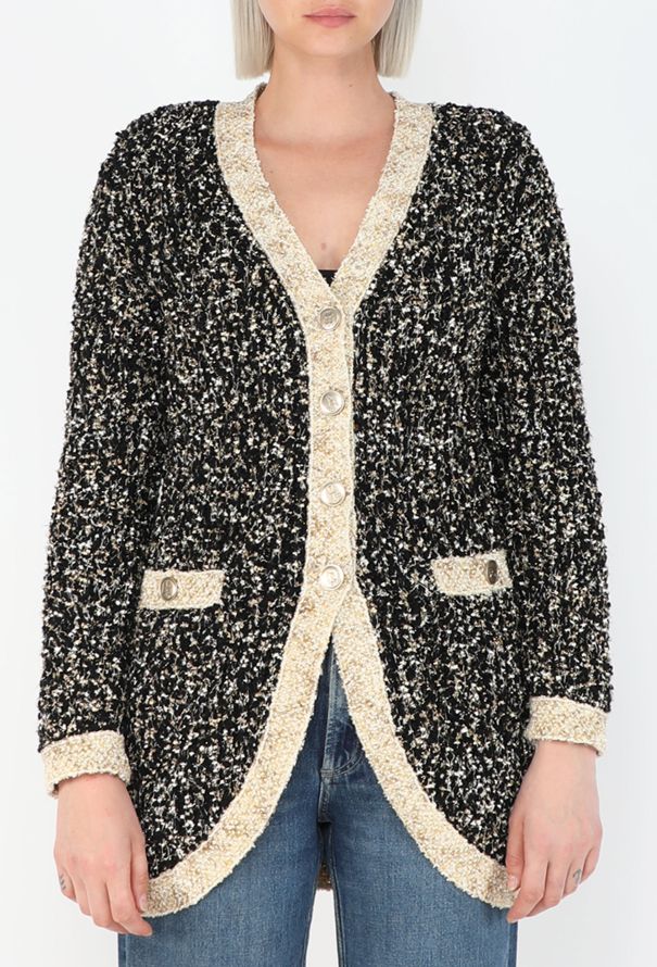 Chanel Paris-Egypt Lurex Tweed Cardigan, 2019 - 1