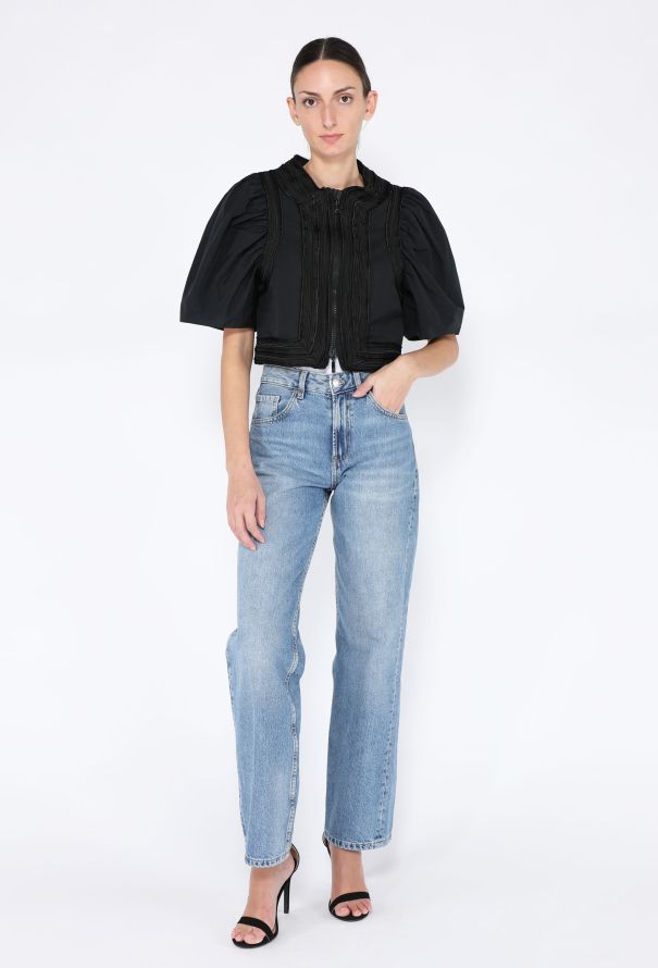 S/S 2011 Moncler Gamme Rouge Cropped Flight Jacket - 4