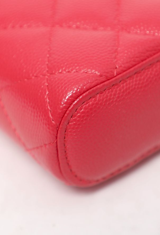 Chanel Classic Vertical Caviar Vanity Case Bag - 8