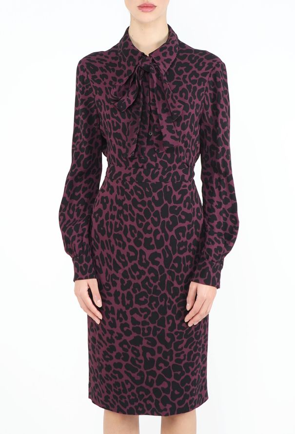 Miu Miu 2015 Leopard Lavallière Ensemble - 3