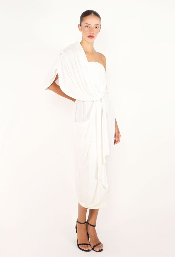 Thierry Mugler Draped Grecian Dress, S/S 1988 - 4