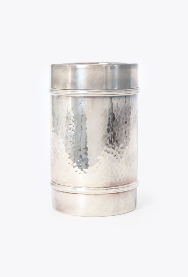 Dior Vintage Hammered Bottle Cooler - 1