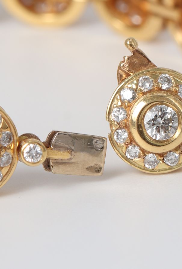 Mellerio 18k Gold & 6.37 Carats Diamond Giverny Bracelet - 9 Mellerio 18k Gold & 6.37 Carats Diamond Giverny Bracelet - 9