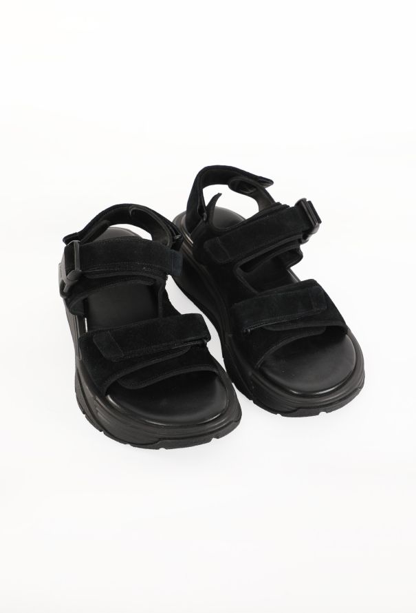 Phoebe Philo Pace Runner Suede Sandals, 2026 - 5