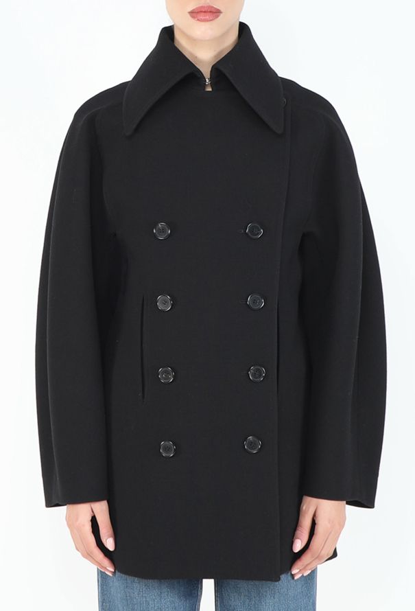 Chloé 2019 Double-Breasted Crêpe Peacoat - 2