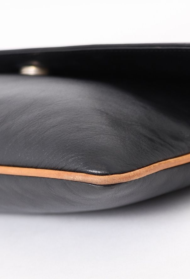 Céline '70s Black Calèche Clutch - 7 Céline '70s Black Calèche Clutch - 7