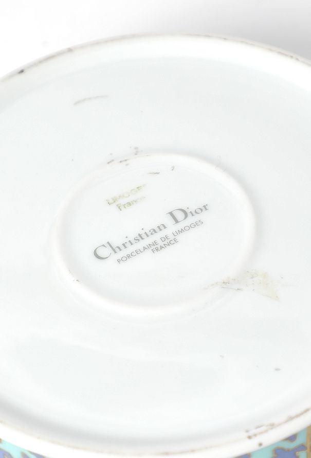 Dior Vintage Limoges Porcelain Bonbonnière - 4