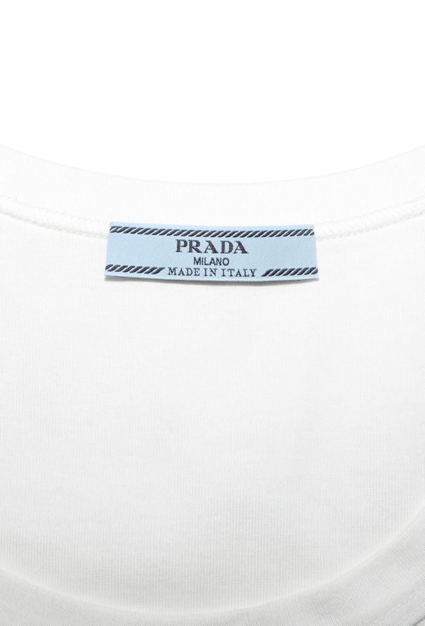 Prada F/W 2022 Cotton Emblem Tank - 5 Prada F/W 2022 Cotton Emblem Tank - 5