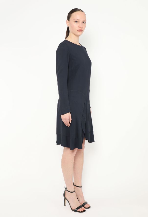 Chloé 2015 Scalloped Crêpe Dress - 4