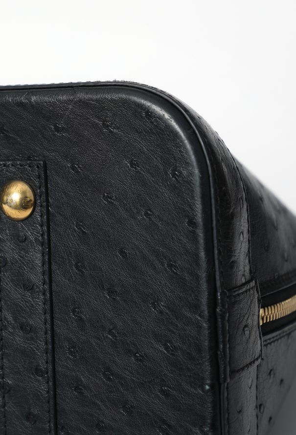 Louis Vuitton Ostrich Alma GM Bag - 10