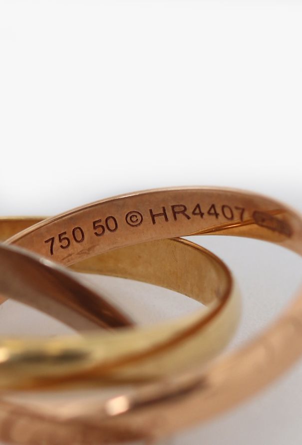 Cartier 18k Gold Trinity Ring - 7