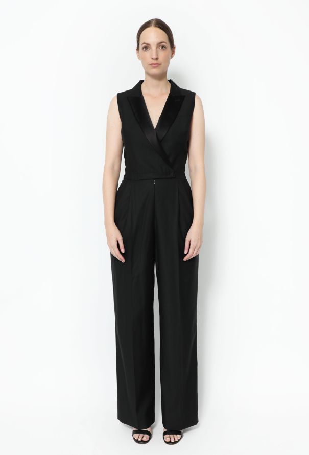 Smoking jumpsuit clearance