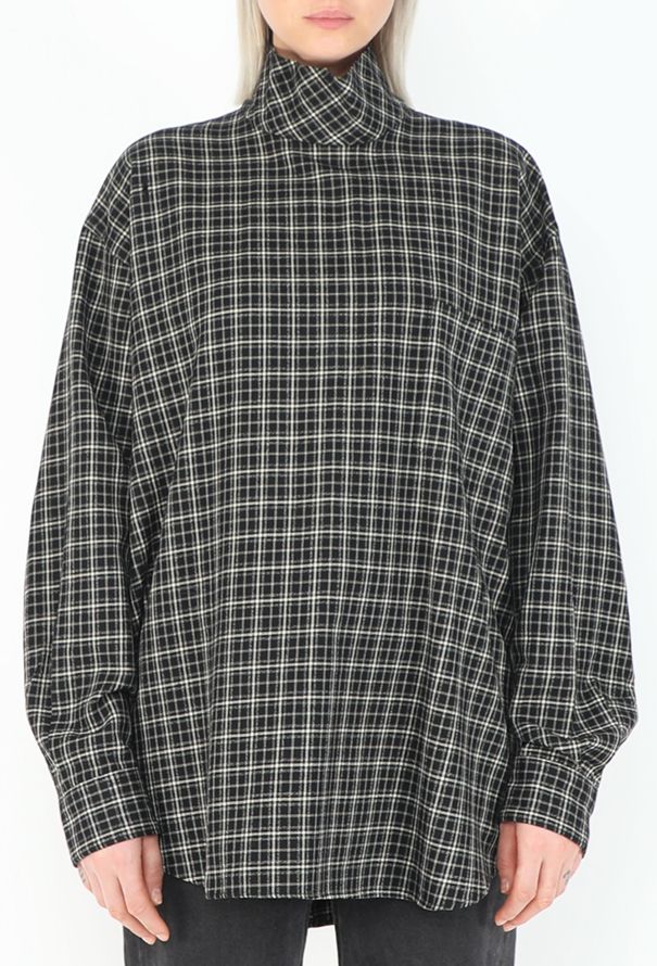 Comme des Garçons '90s Homme Plus Checkered Wool Tunic - 2