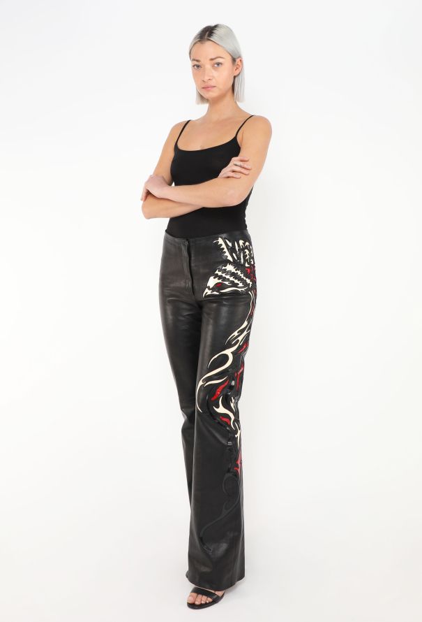 Jitrois 1985 Phoenix Lambskin Pants - 1