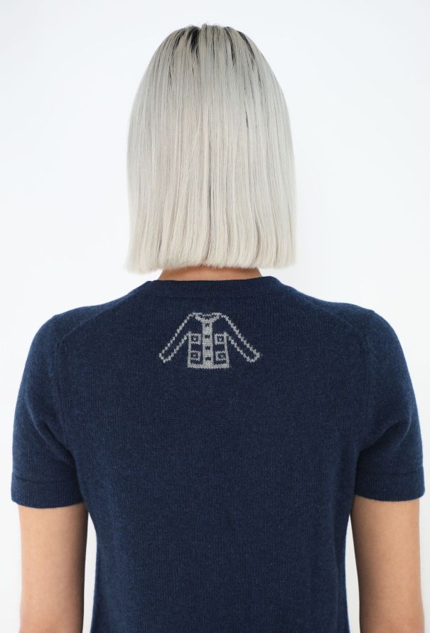 Chanel 2009 Cashmere Knit Dress - 2