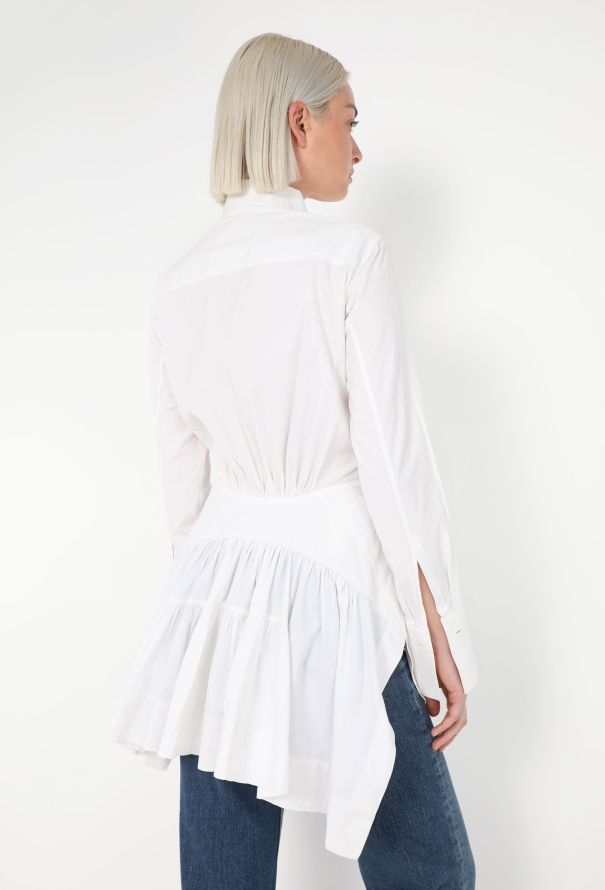 Alaïa Fluted Cotton Shirt, 2003 - 1
