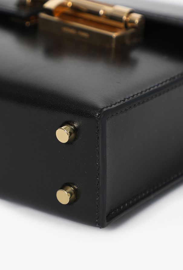 Hermès Mini Black Box Verrou Chain Bag - 7