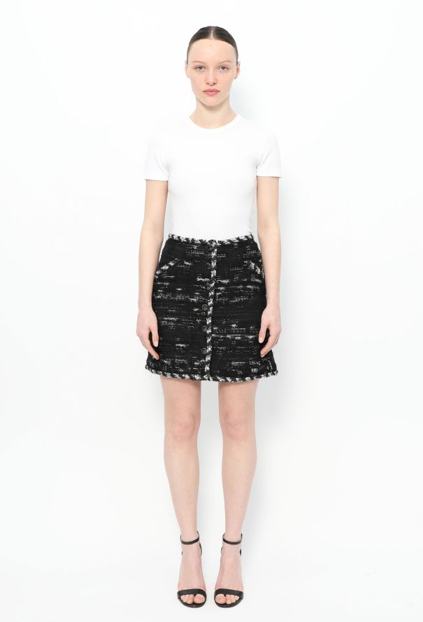 Chanel F/W 2006 Iridescent Tweed Skirt - 1