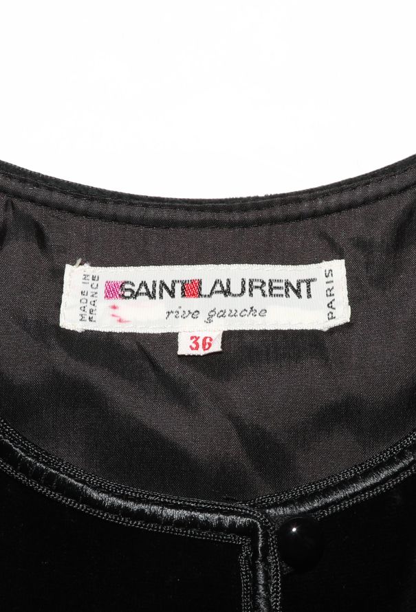 Saint Laurent Collector F/W 1977 Paisley Velvet Russian Dress - 6 Saint Laurent Collector F/W 1977 Paisley Velvet Russian Dress - 6