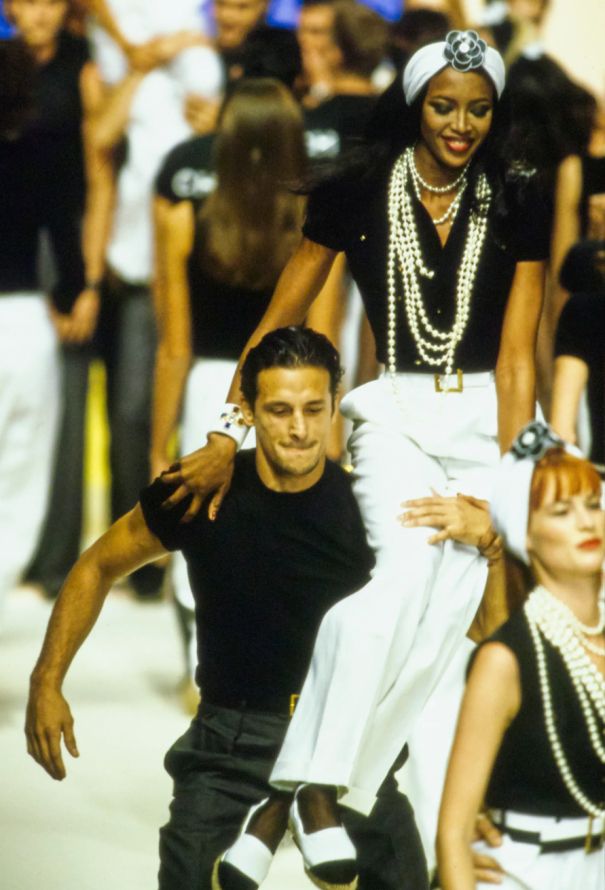 Chanel ICONIC S/S 1995 Bicolor Belt - 3