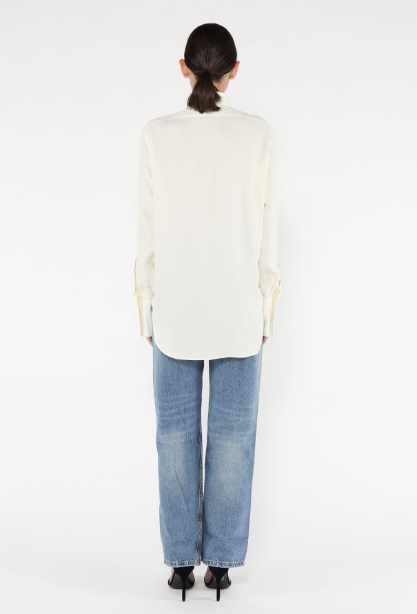 Céline 2017 Tailored Charmeuse Shirt - 5